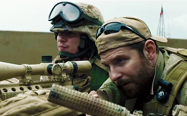 Bradley Cooper as Chris Kyle in "American Sniper." (Warner Brothers)