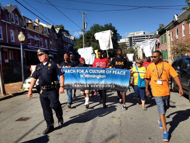 A CNV march in Wilington, Delaware. (CNV Wilmington)