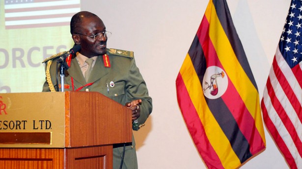 Minister of internal affairs, Gen. Aronda Nyakairima, at the 2012 African Land Forces Summit. (Flickr / US Army Africa)