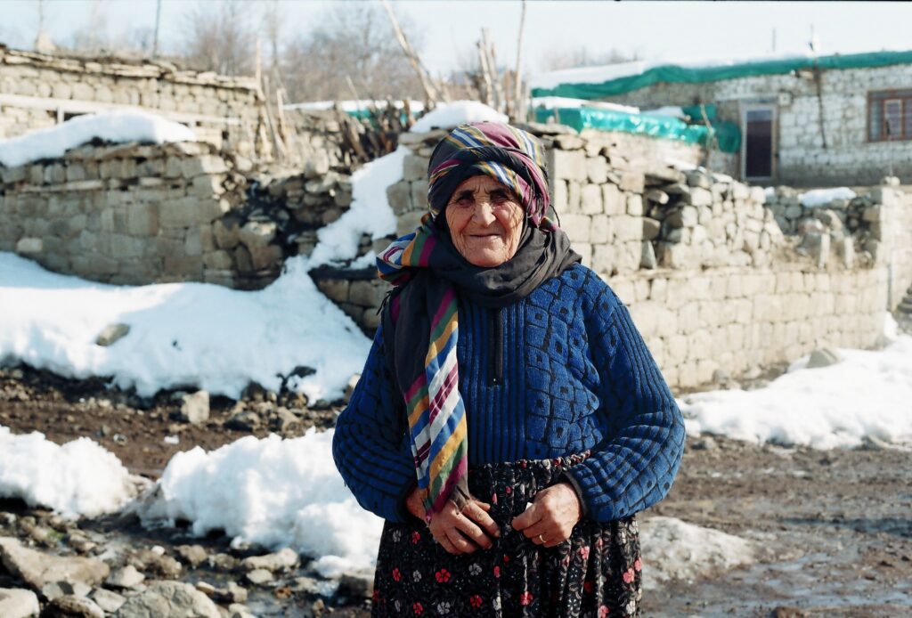 Alevi village woman in Eastern Turkey