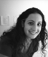 Elise Aghazarian, a young woman professor of sociology at Bethlehem University
