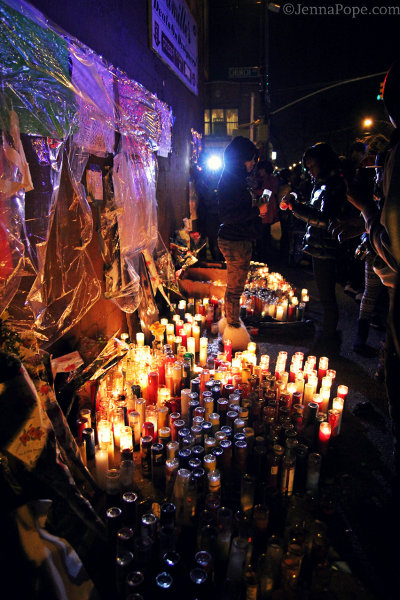 Vigil for Kimani Gray in East Flatbush, Brooklyn. (JennaPope.com/Jenna Pope)