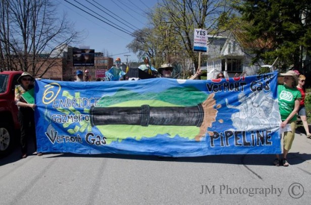 Middlebury College is supporting a pipeline that would carry fracked natural gas from Alberta, Canada to Vermont, and possibly New York. (Stop the Vermont Gas pipeline / JM Photography)