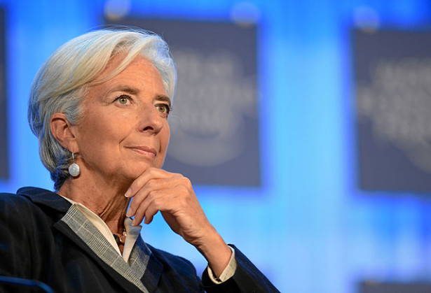 Christine Lagarde, at the 2013 World Economic Forum in Davos, Switzerland. (Wikimedia Commons/Michael Wuertenberg)