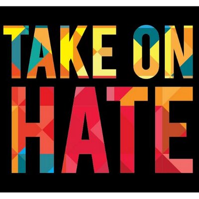 Arab-American led campaign "Take On Hate" logo 