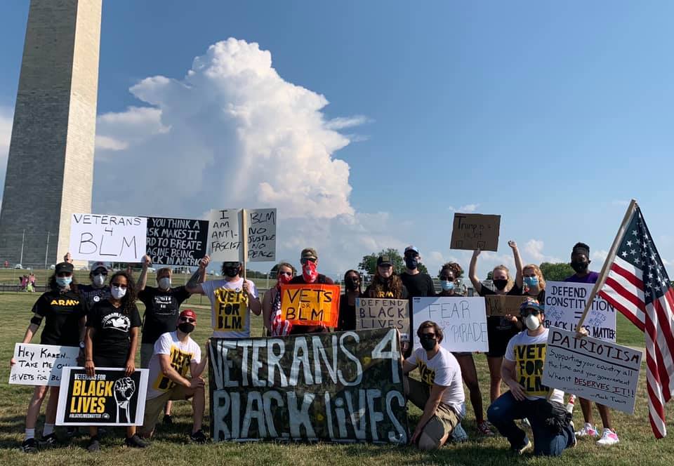 How military veterans are answering the call to defend Black lives ...