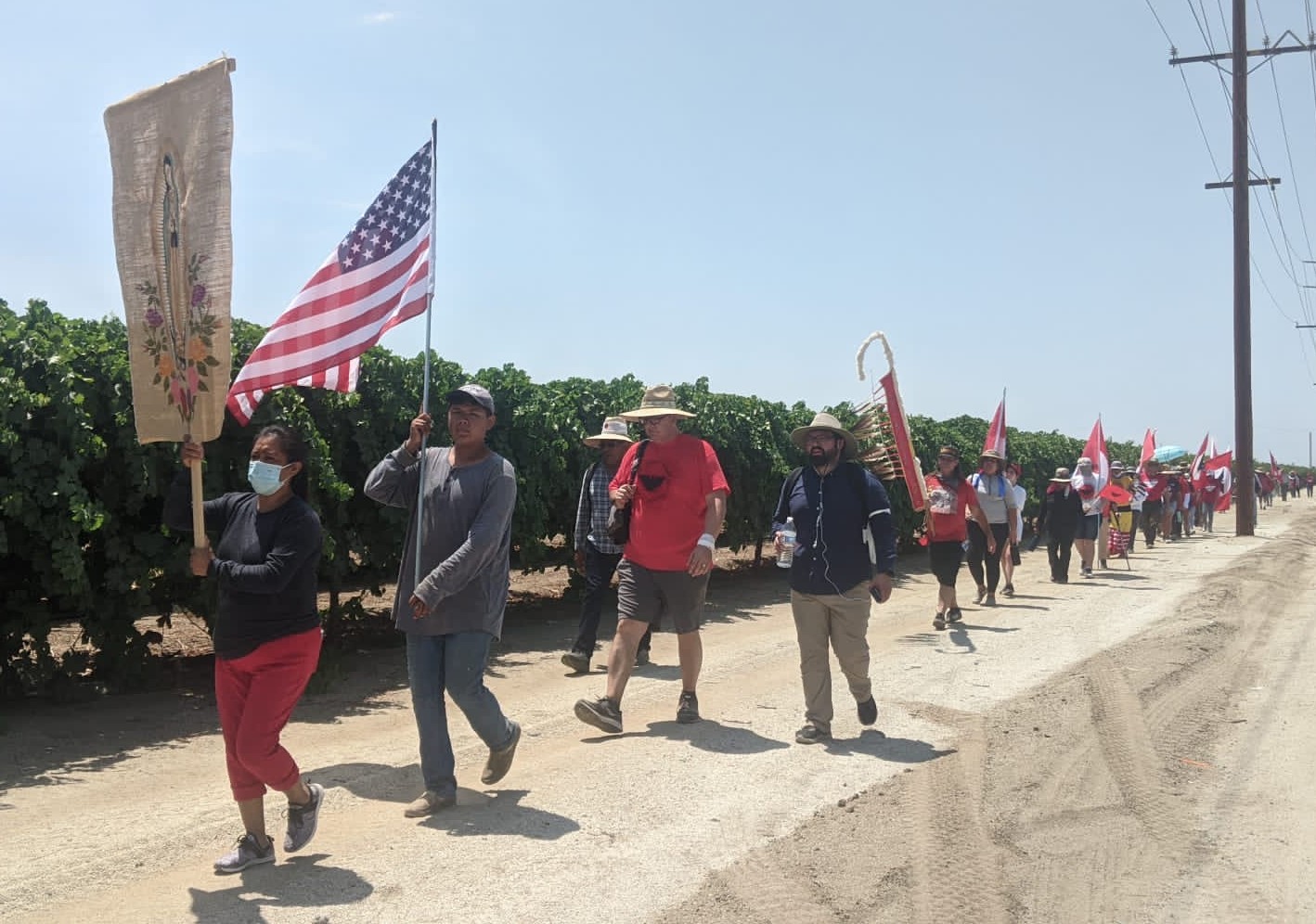 Hundreds Of California Farmworkers Begin 335 Mile March For Voting Rights Waging Nonviolence 